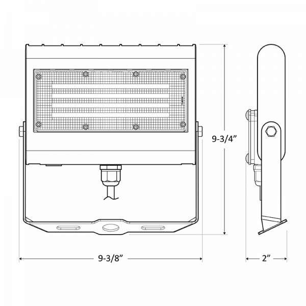 led-floodlight-flx-50W-trunnion